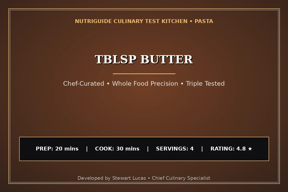 Tblsp Butter