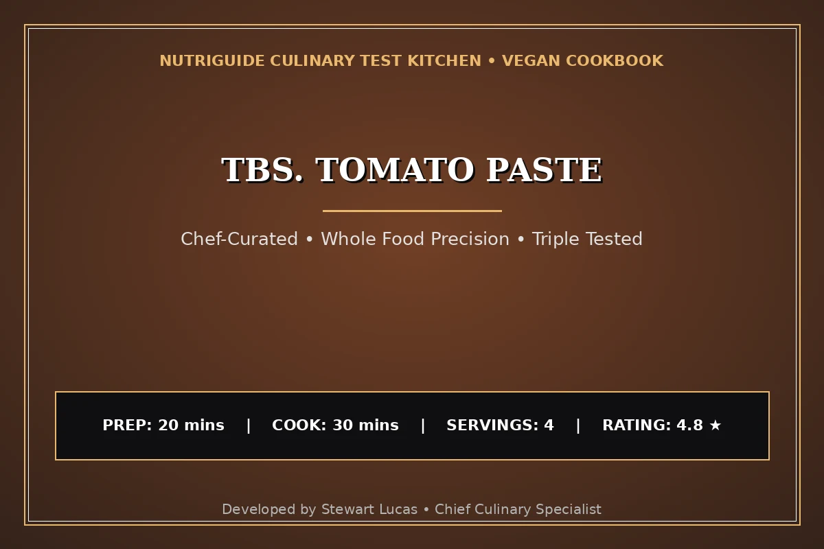 Tbs. Tomato Paste