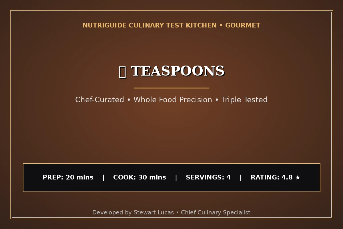  Teaspoons