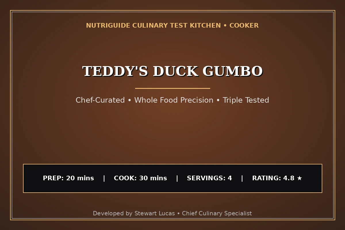 Teddy'S Duck Gumbo