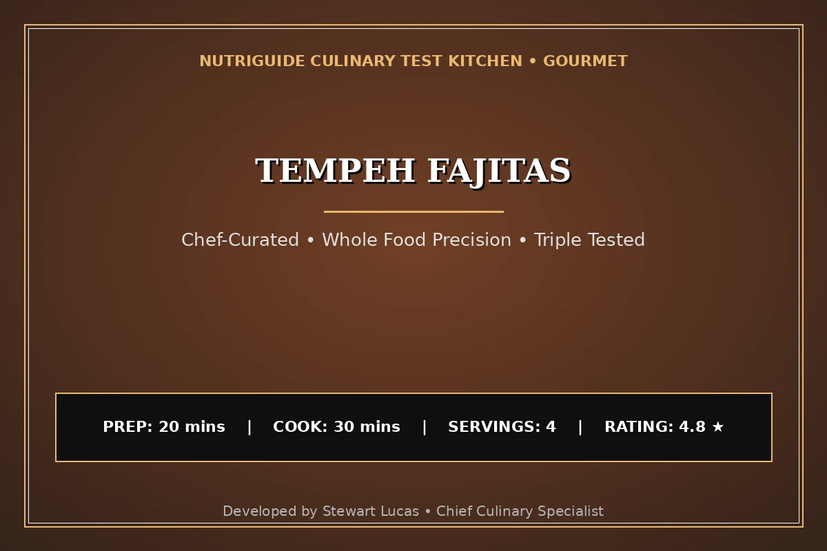 Tempeh Fajitas