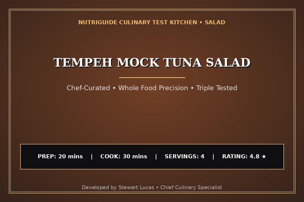 Tempeh Mock Tuna Salad