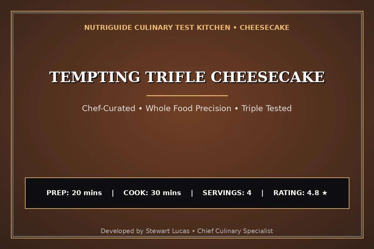 Tempting Trifle Cheesecake