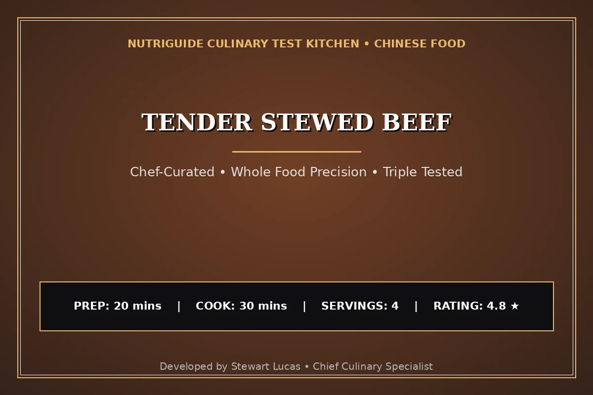 Tender Stewed Beef