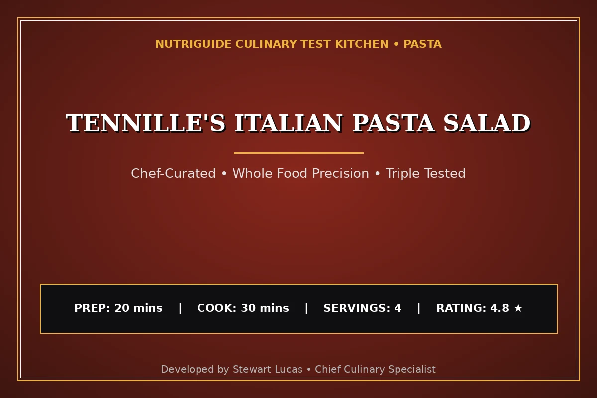 Tennille'S Italian Pasta Salad