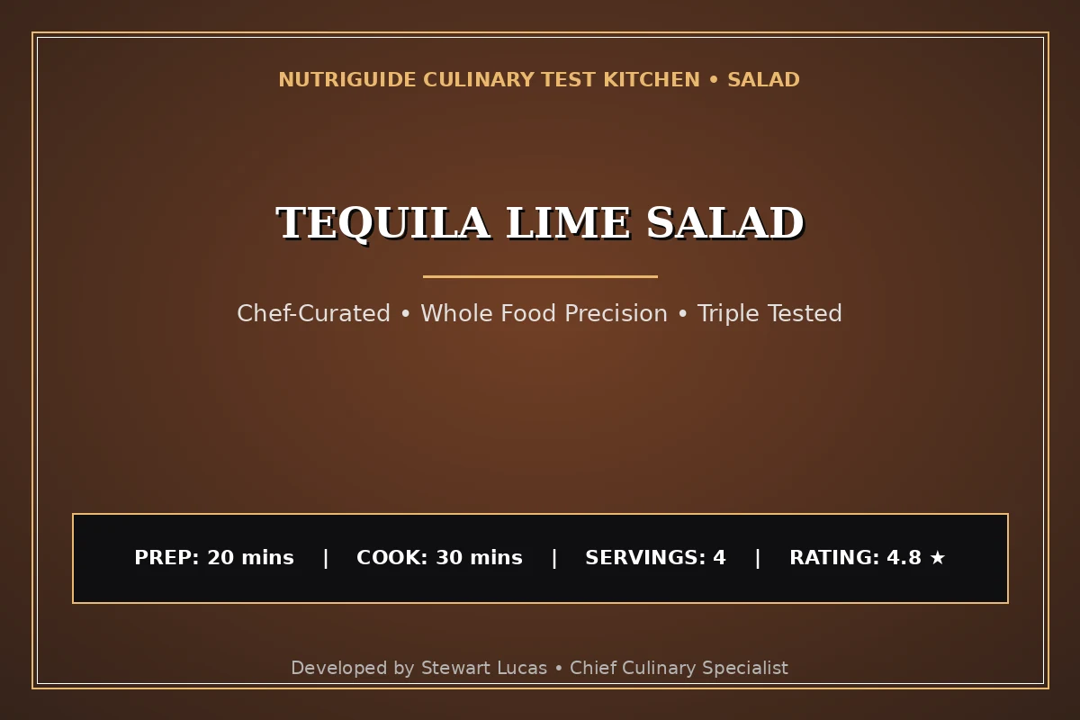 Tequila Lime Salad