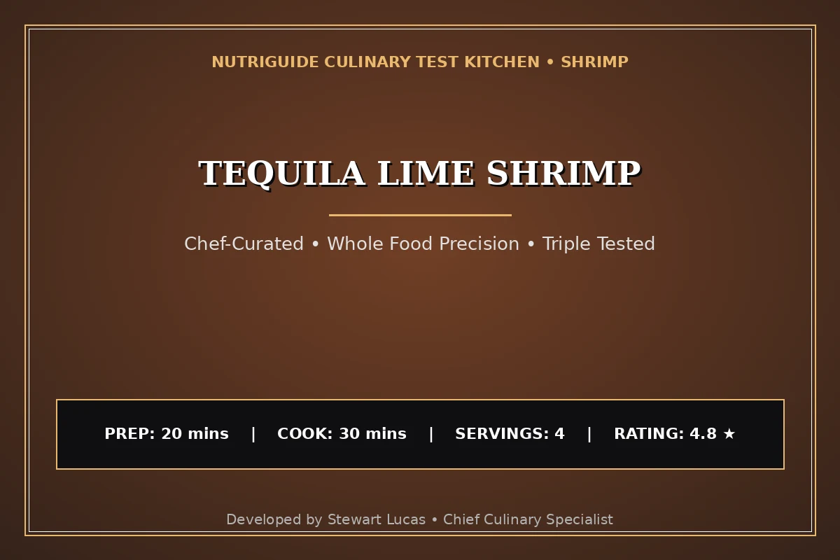 Tequila Lime Shrimp