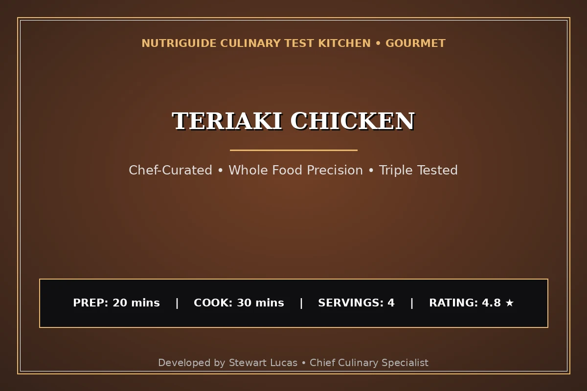 Teriaki Chicken