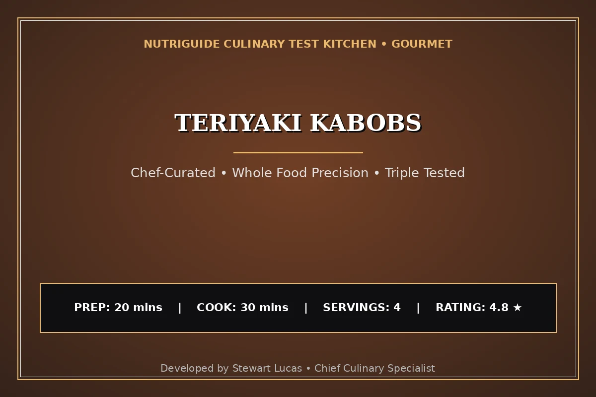 Teriyaki Kabobs