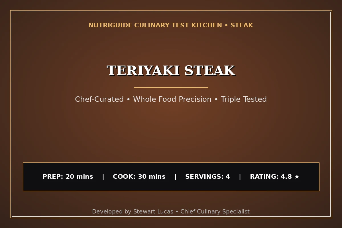 Teriyaki Steak