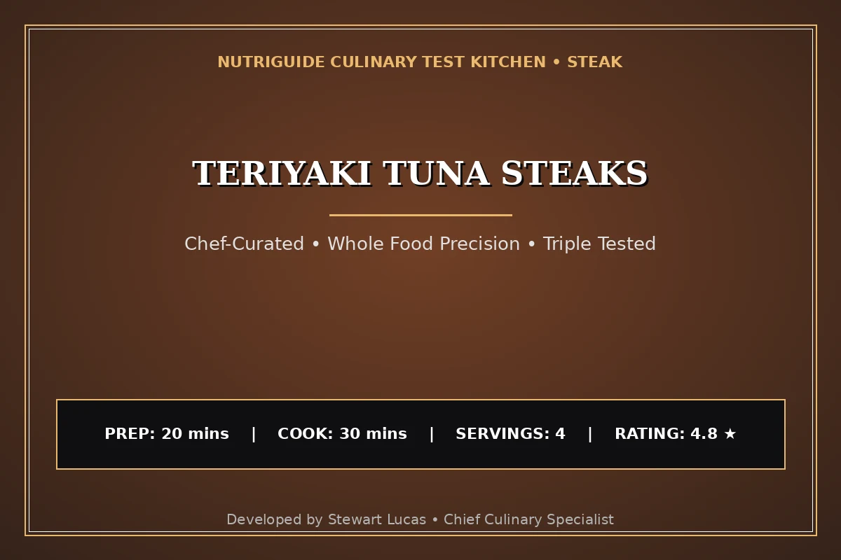 Teriyaki Tuna Steaks