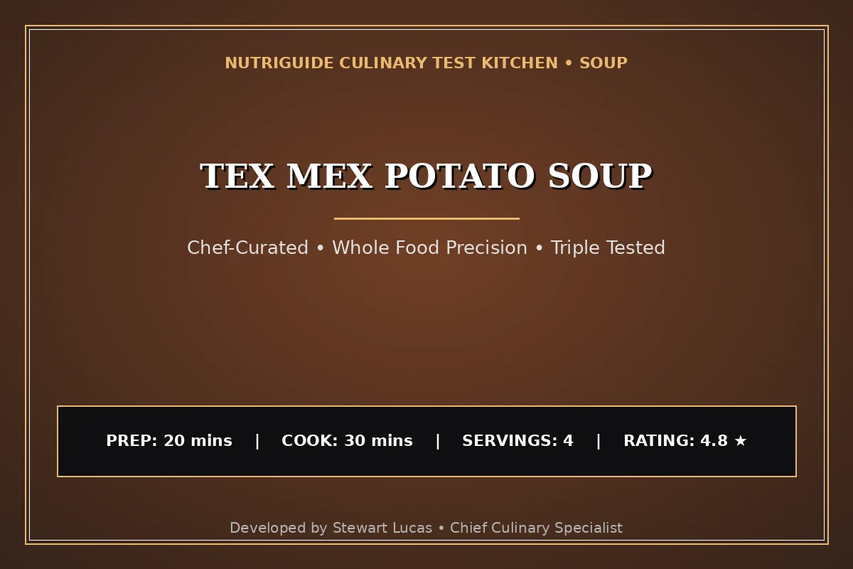 Tex Mex Potato Soup