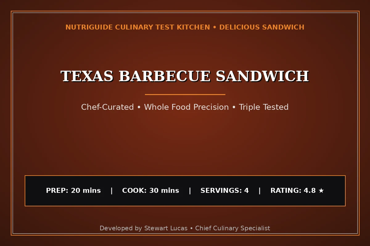 Texas Barbecue Sandwich