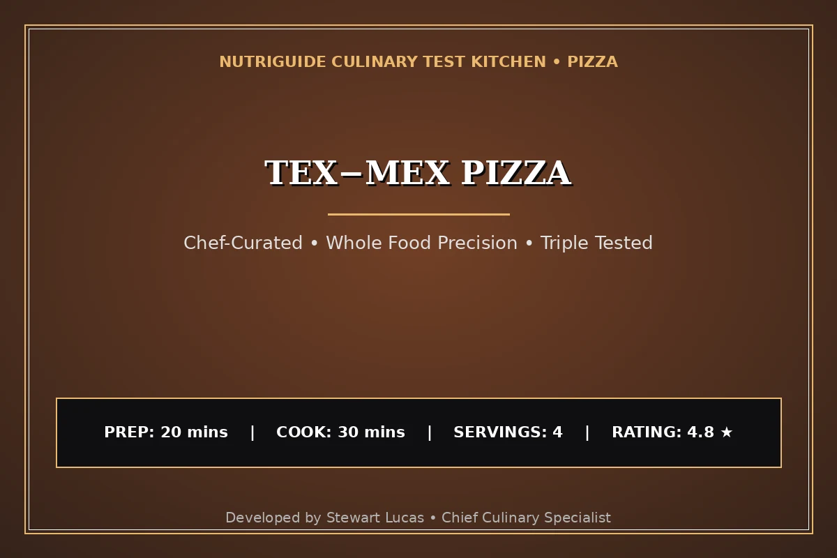 Tex−Mex Pizza