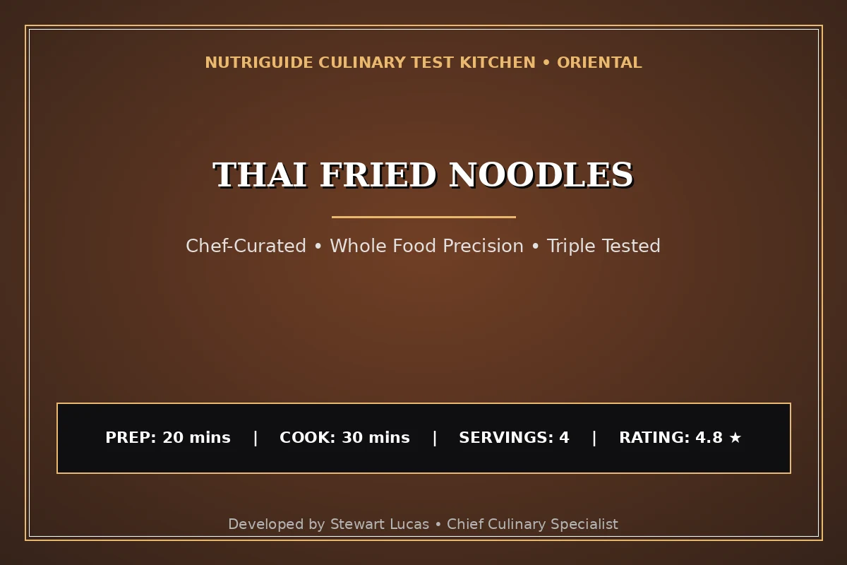 Thai Fried Noodles