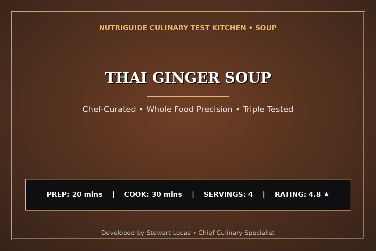 Thai Ginger Soup
