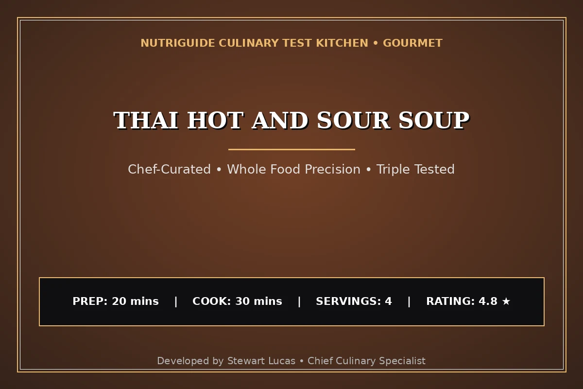 Thai Hot And Sour Soup