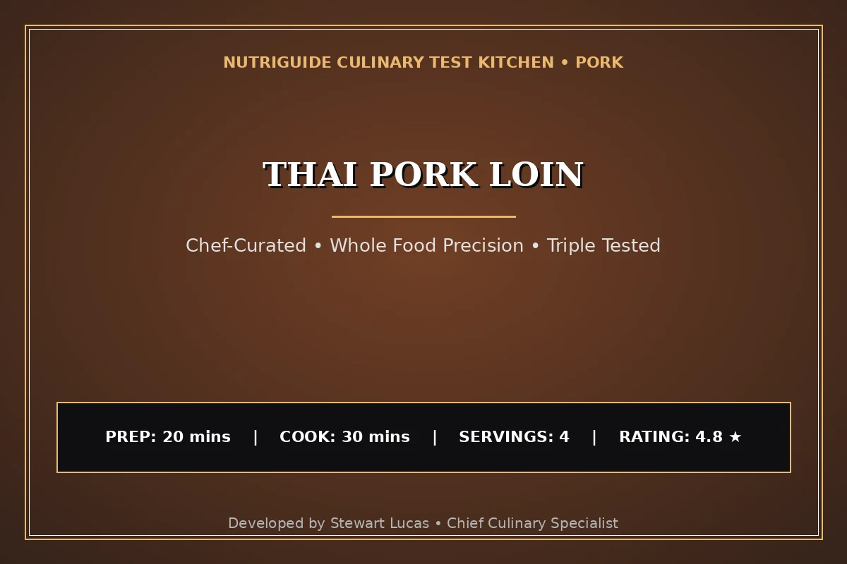 Thai Pork Loin
