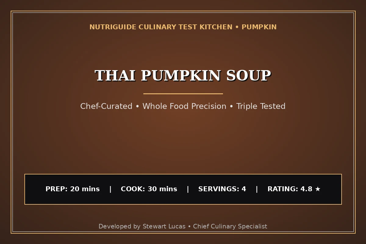 Thai Pumpkin Soup