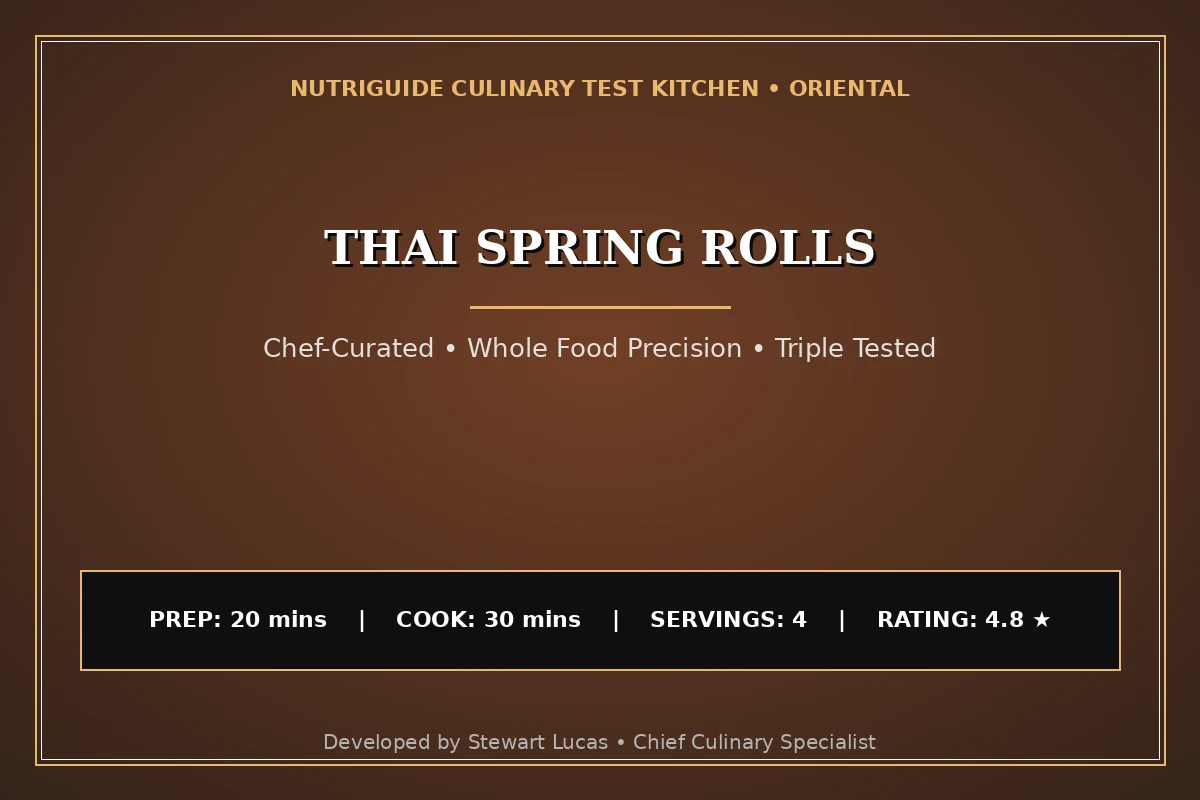 Thai Spring Rolls