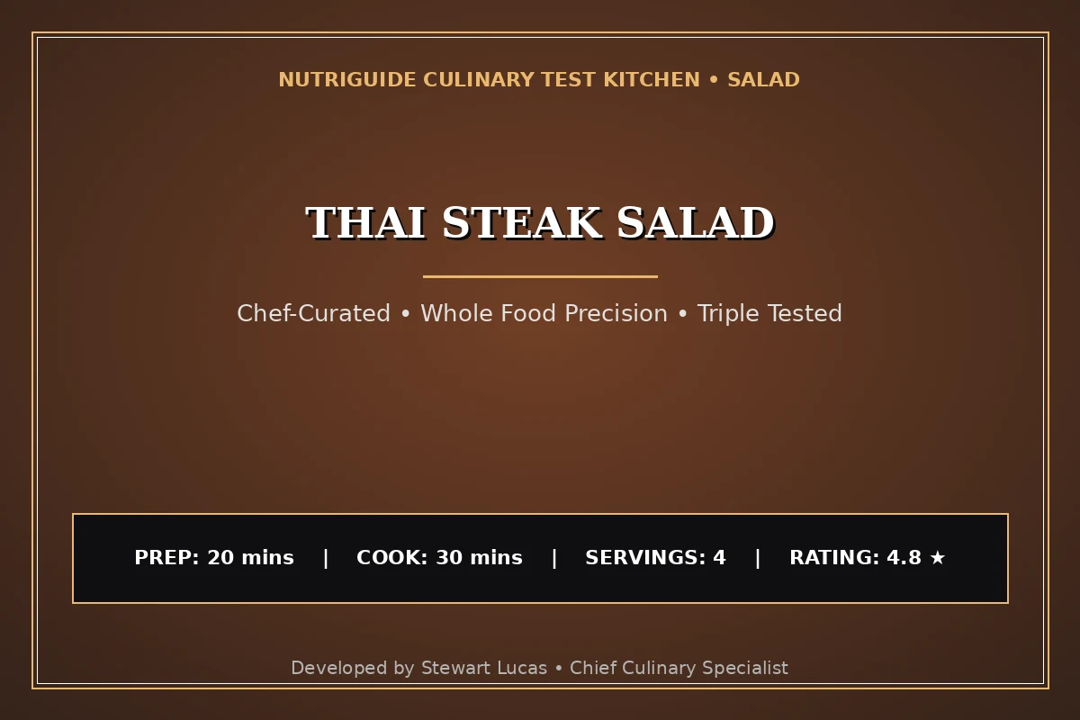 Thai Steak Salad