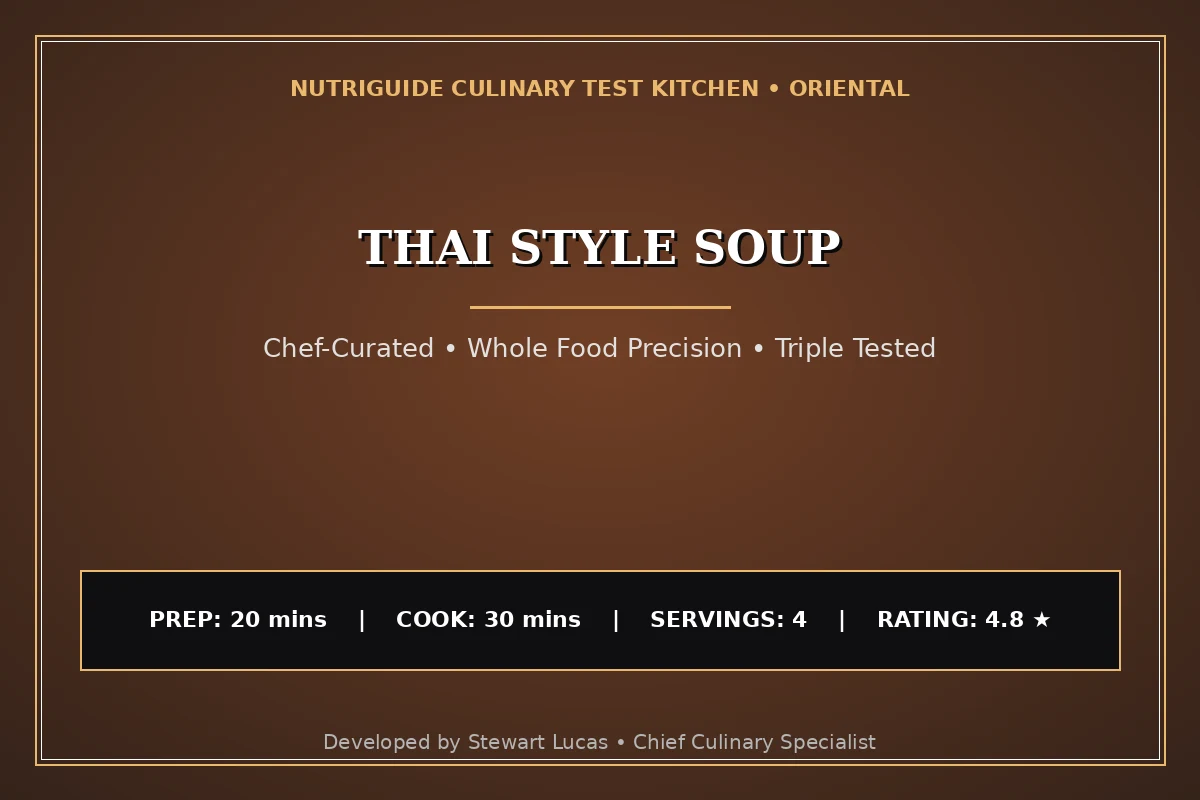 Thai Style Soup