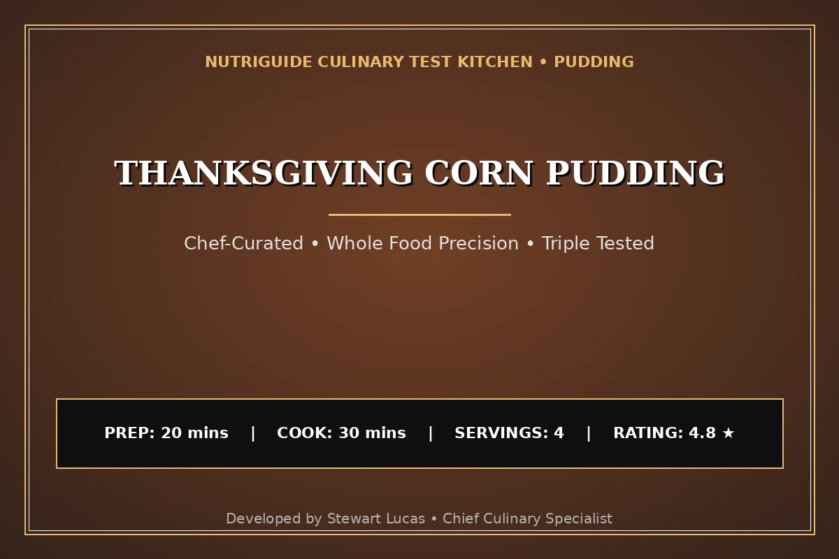 Thanksgiving Corn Pudding