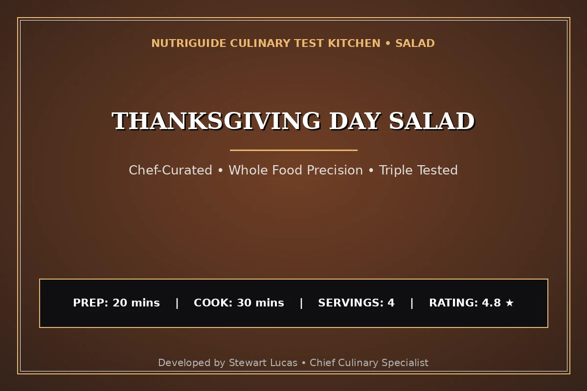 Thanksgiving Day Salad