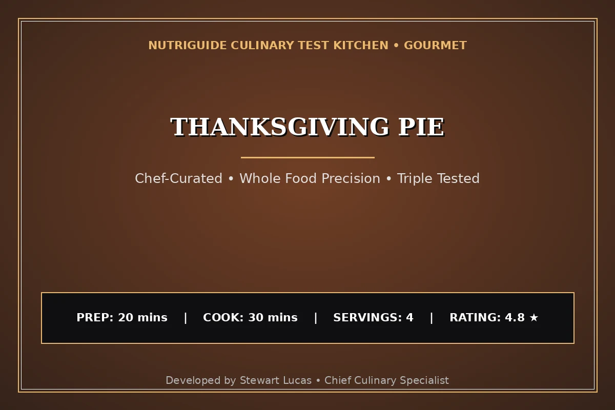 Thanksgiving Pie