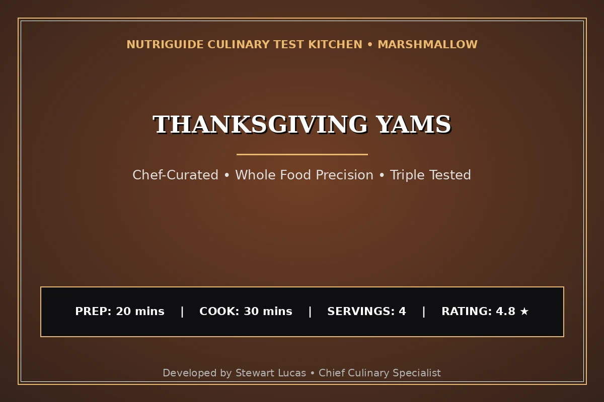 Thanksgiving Yams