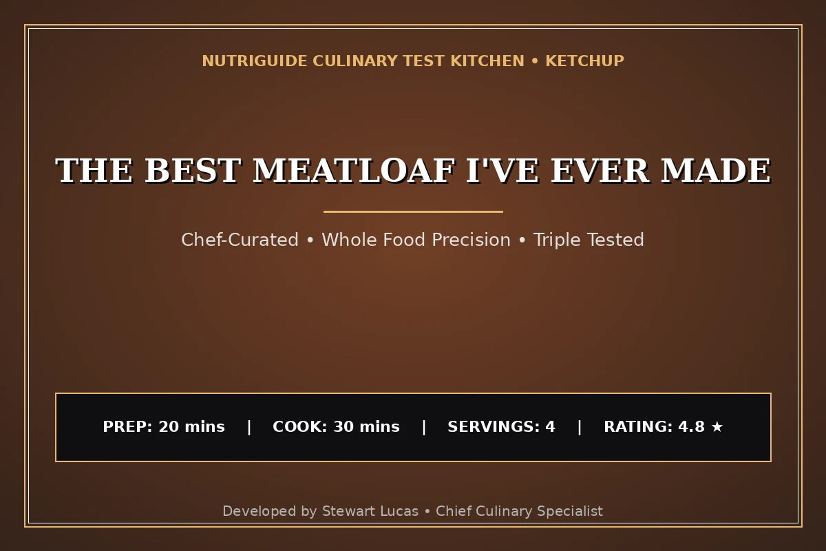 The Best Meatloaf I'Ve Ever Made