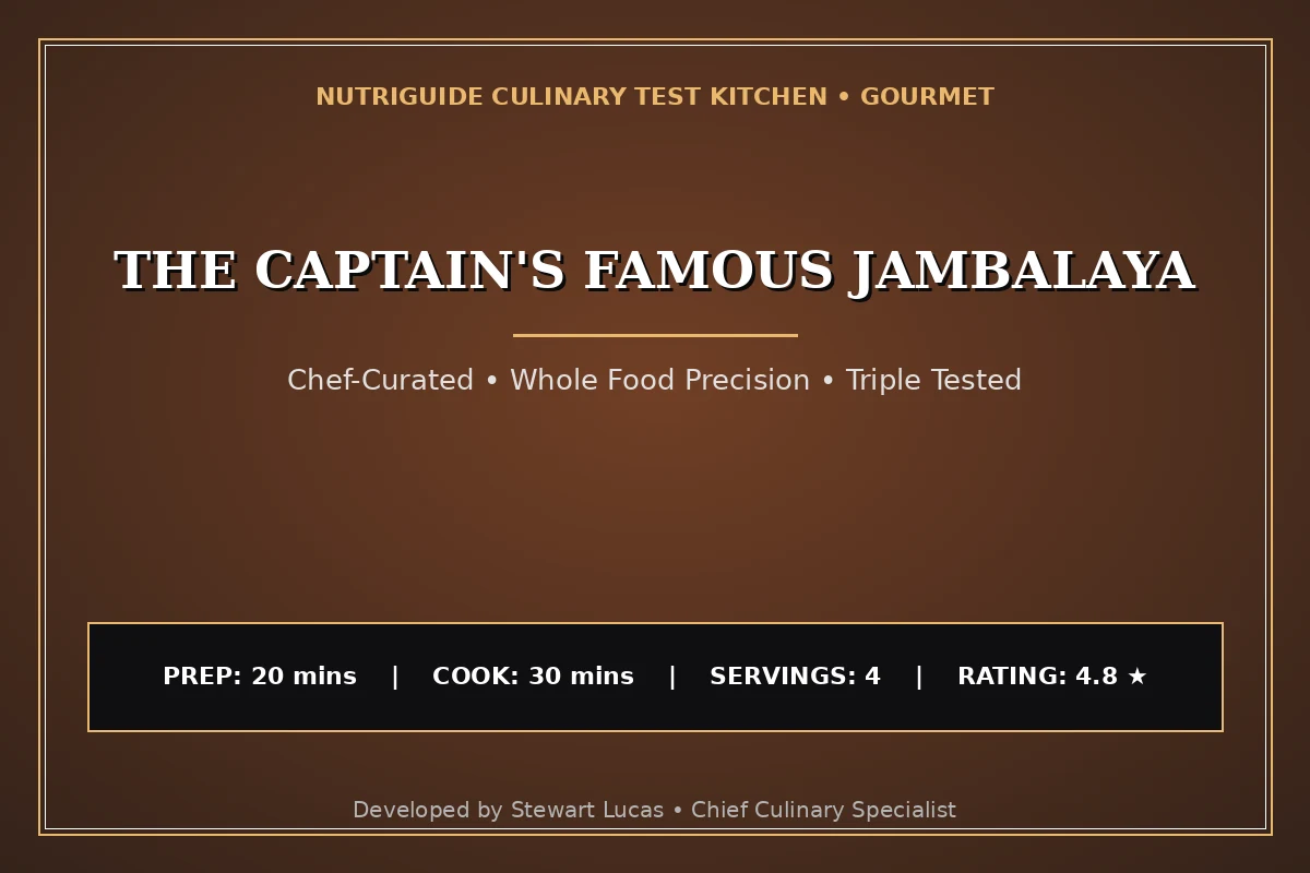 The Captain'S Famous Jambalaya