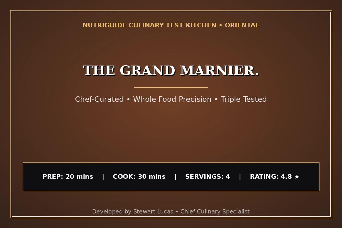 The Grand Marnier.