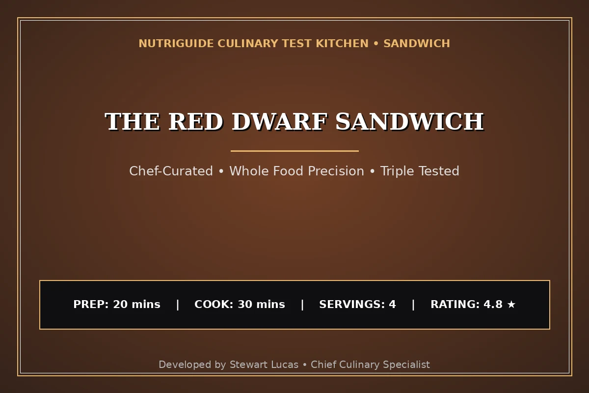 The Red Dwarf Sandwich