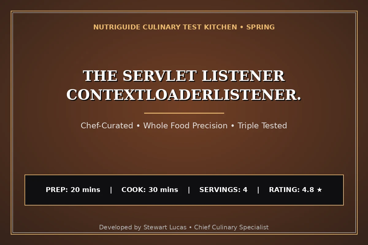 The Servlet Listener Contextloaderlistener.
