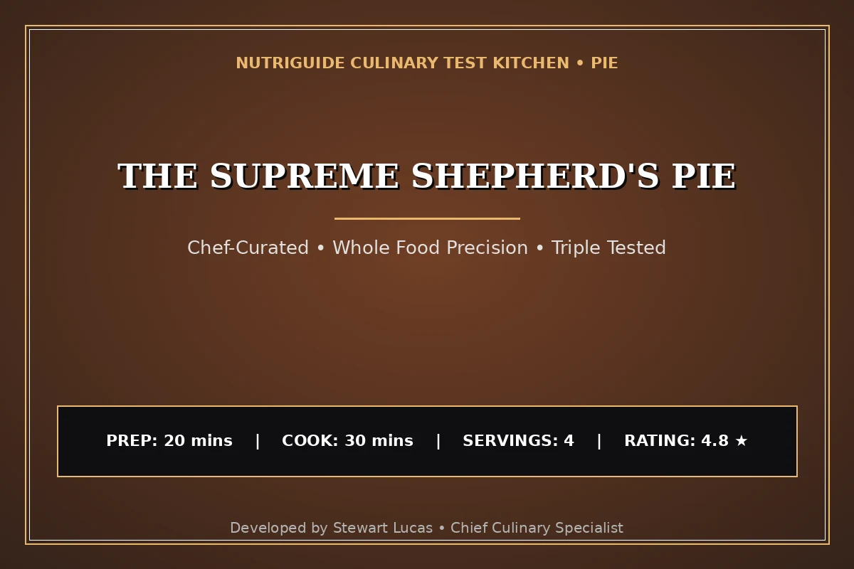 The Supreme Shepherd'S Pie