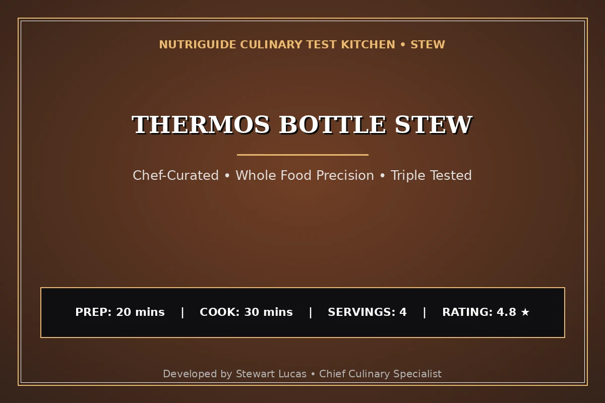 Thermos Bottle Stew