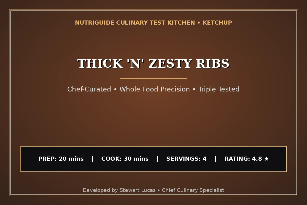 Thick 'N' Zesty Ribs