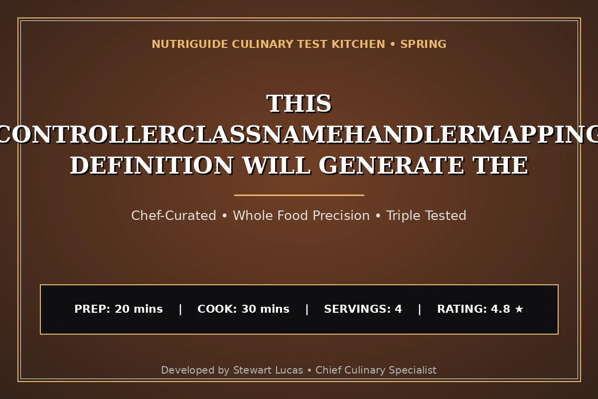 This Controllerclassnamehandlermapping Definition Will Generate The