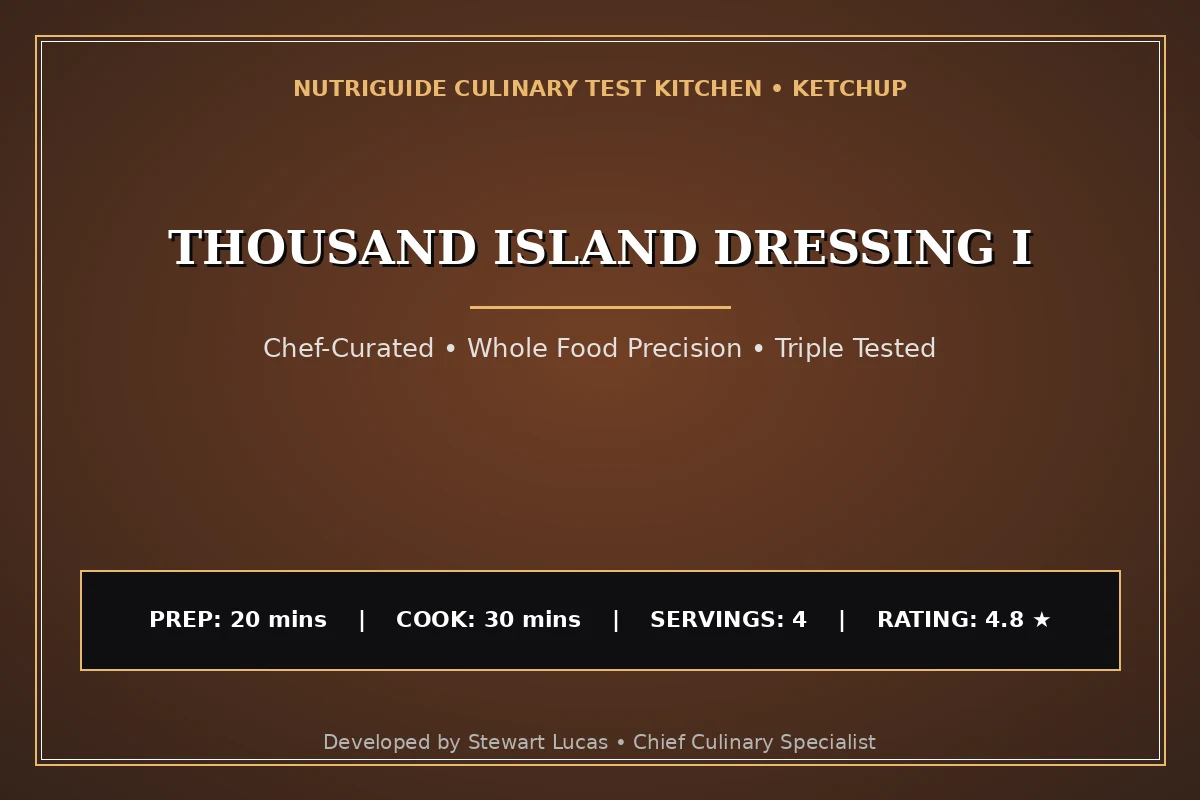 Thousand Island Dressing I