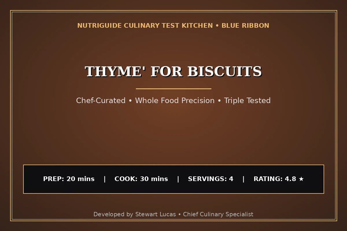 Thyme' For Biscuits