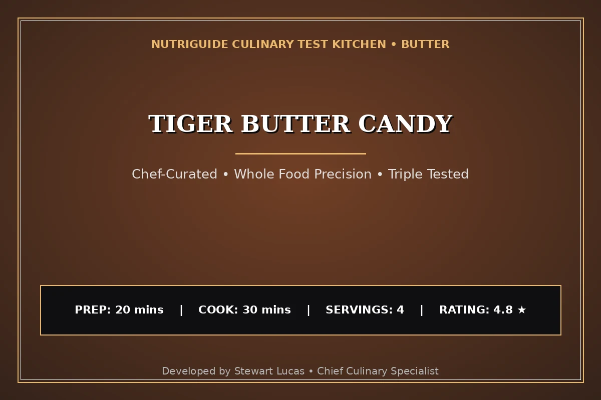 Tiger Butter Candy
