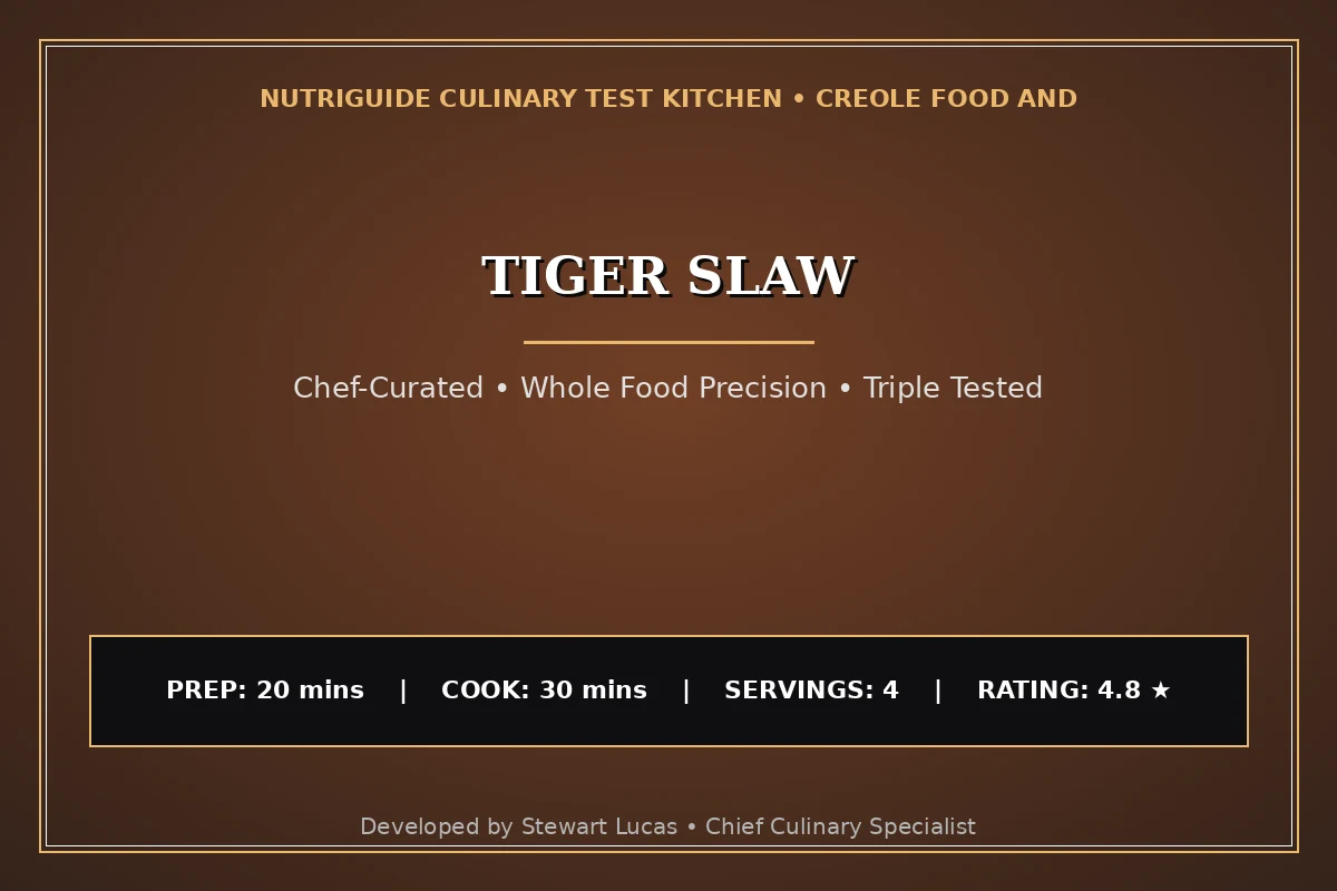 Tiger Slaw
