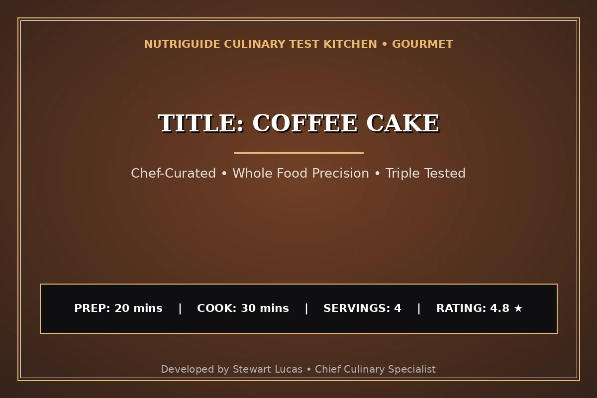 Title: Coffee Cake