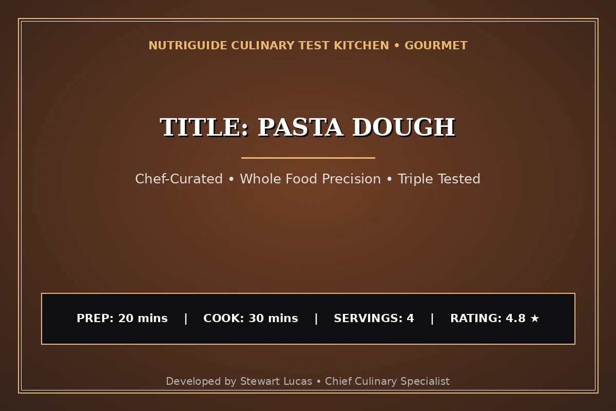 Title: Pasta Dough