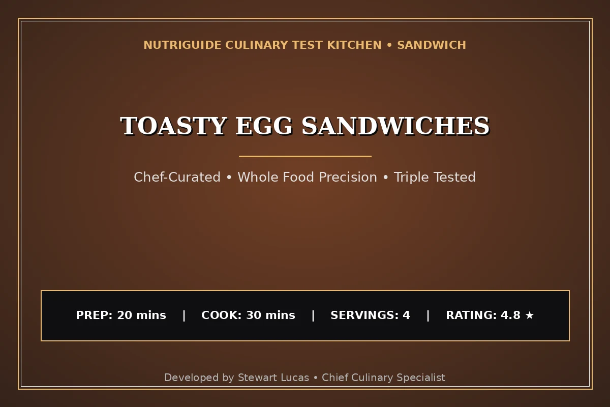 Toasty Egg Sandwiches