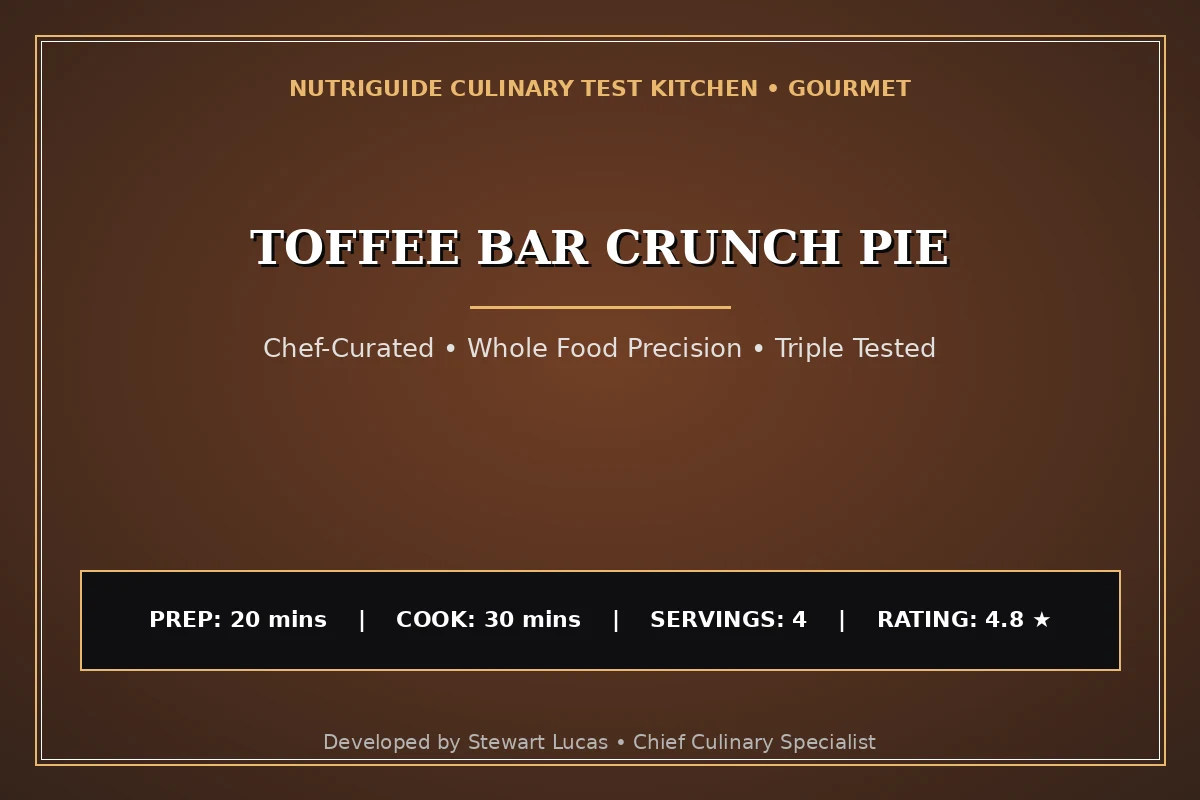 Toffee Bar Crunch Pie