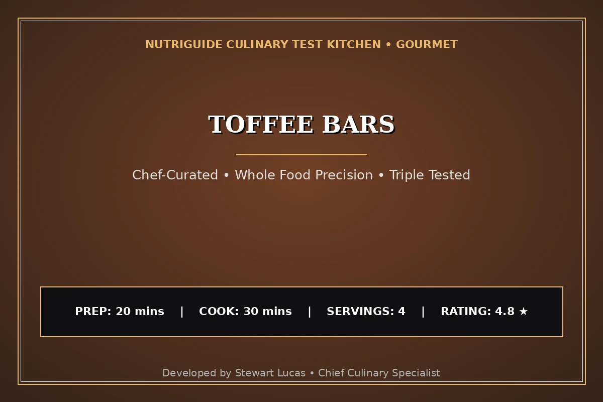 Toffee Bars