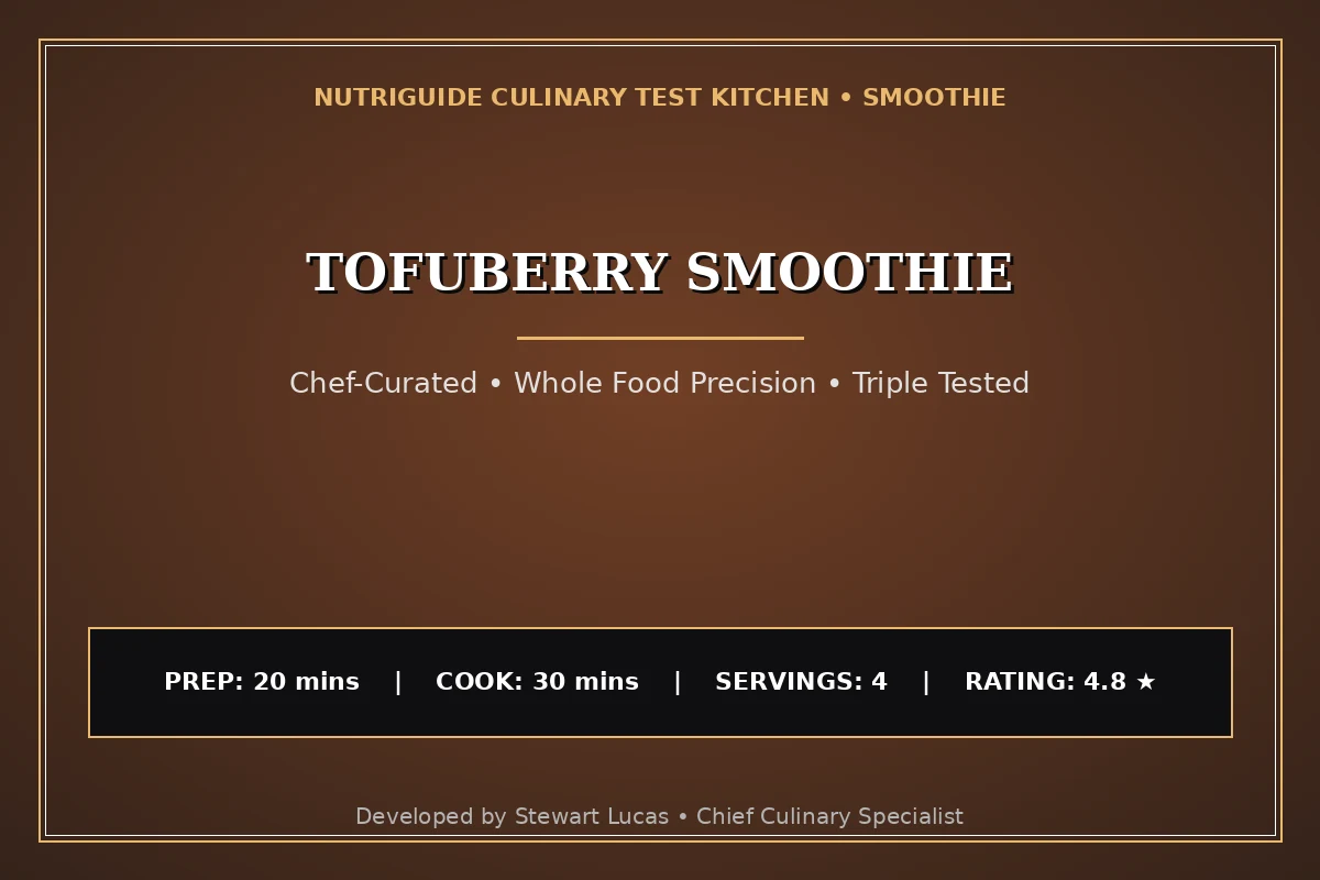 Tofuberry Smoothie