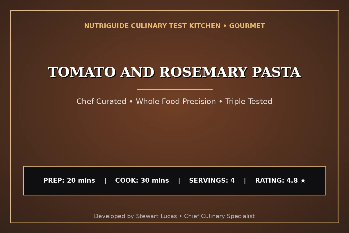 Tomato And Rosemary Pasta